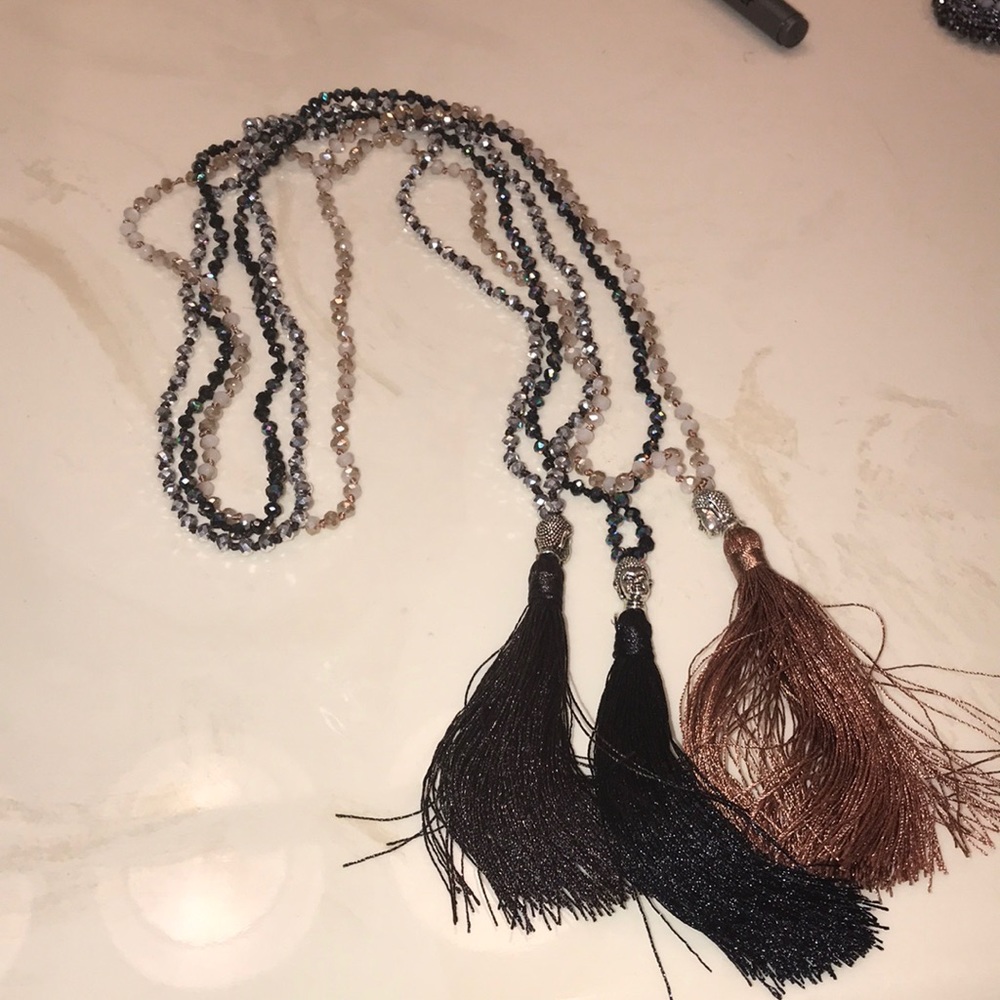 Tassel Statement Necklaces Three In Bundle! - image 2